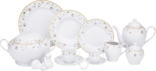 Porcelánová jídelní sada Paint 3