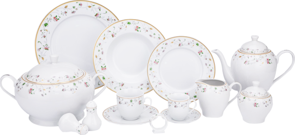 Porcelánová jídelní sada Paint 3
