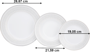 Porcelánová jídelní sada Rookery 2