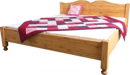 Dřevěná postel Kamila dvoulůžková