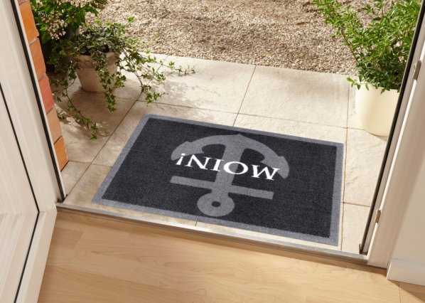 Protiskluzová rohožka Deko 105357 Anthracite Grey