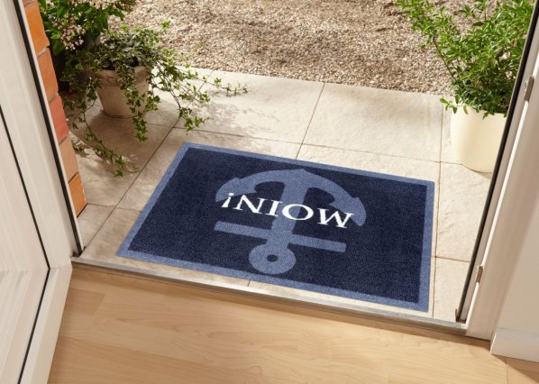 Protiskluzová rohožka Deko 105358 Dark blue