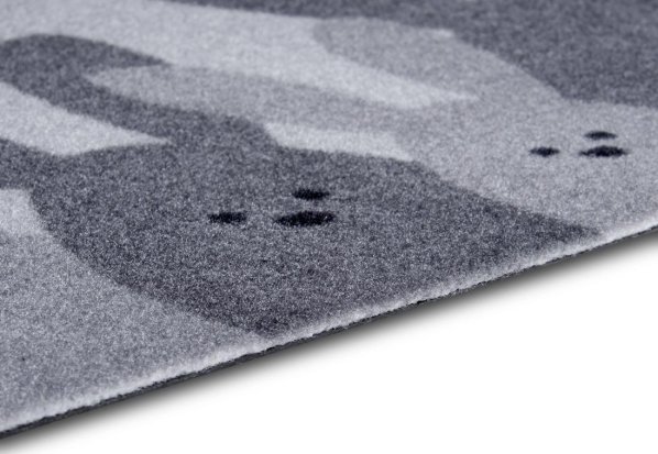 Protiskluzová rohožka Printy 105371 Grey