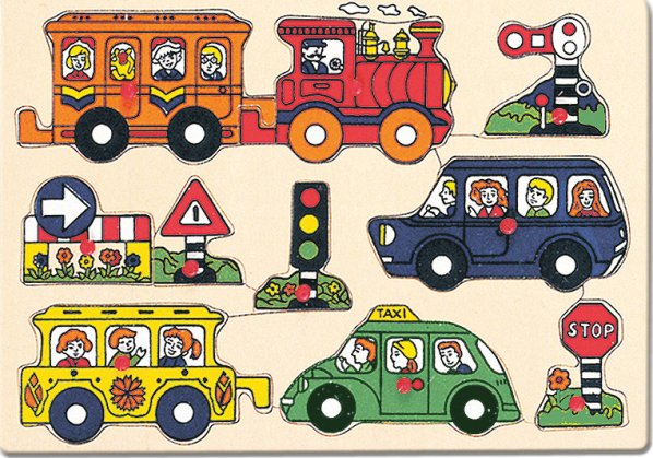 Puzzle, doprava