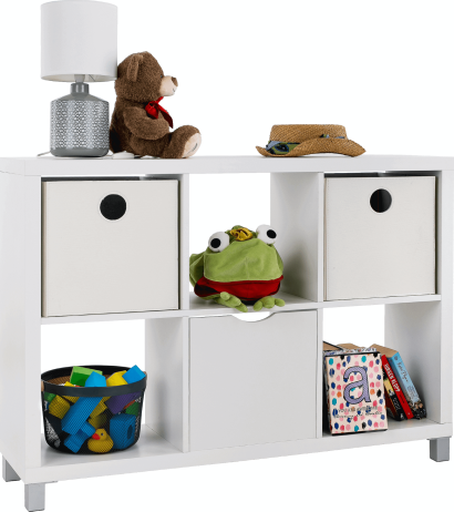 Regál Bunkin 4, bílá
