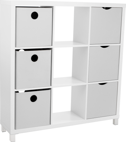 Regál Bunkin 5, bílá