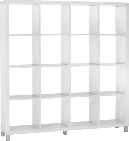 Regál Bunkin 6, bílá