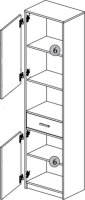 Regál Tips 2D1S