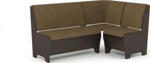 Rohová lavice TUNIS wenge, scotland brown