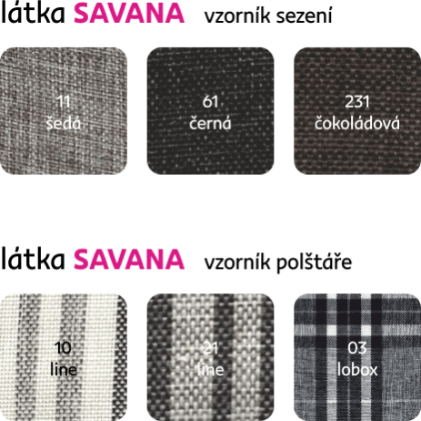 Sedací souprava, L, rohová, rozkládací, šenil Savana šedá/polštáře vzorované, MEXX