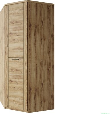 Rohová skříň DOORSET 1D