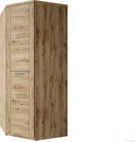 Rohová skříň DOORSET 1D