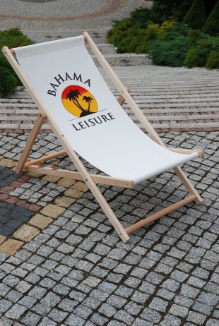 Dřevěné lehátko Bahama vzor