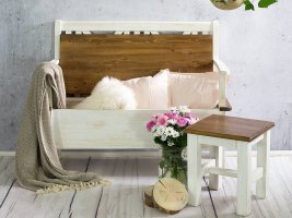 Rustikální taburet SIL21