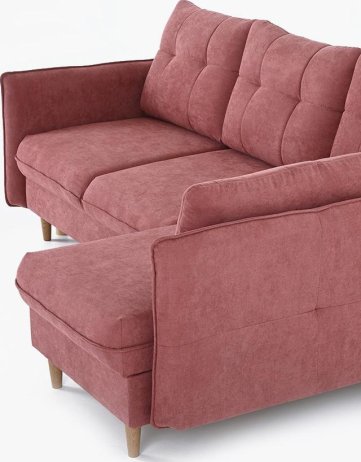 Růžová sedací souprava ARIEL Asti 29
