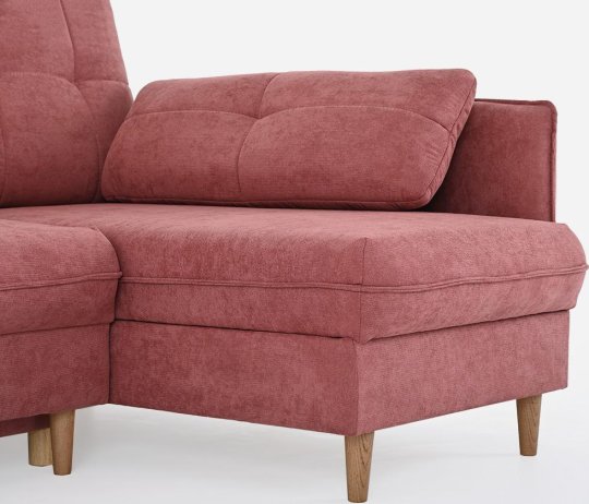 Růžová sedací souprava ARIEL Asti 29