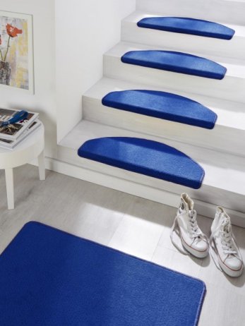 Modré nášlapy na schody Fancy 103007 sada 15ks