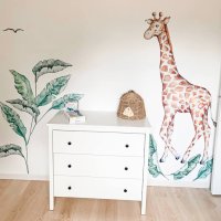 Samolepka na zeď Žirafa ze světa safari