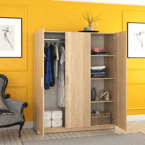 Šatní skříň Desifurn dub sonoma