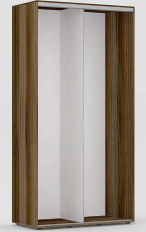 Šatní skříň Rea Tulsa 2D 120/240