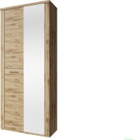 Šatní skříň se zrcadlem DOORSET 2D
