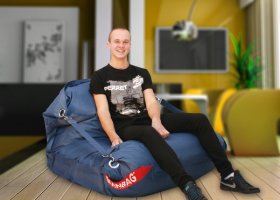 Sedací pytel BeanBag comfort-jeans
