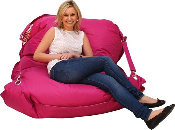 Sedací pytel BeanBag comfort-pink