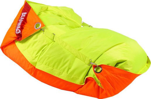 Sedací pytel BeanBag duo-fluo orange-fluo limet