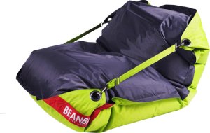 Sedací pytel BeanBag duo-limet-dark gray