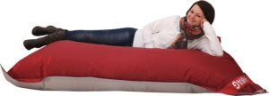Sedací pytel BeanBag duo-rubin-silver