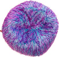 Sedací pytel Shaggy Multicolor pink-violet-blue