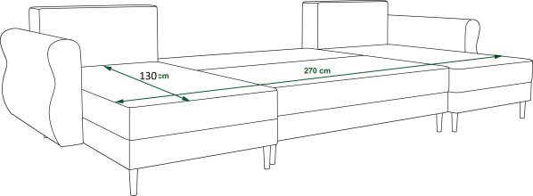 Sedací souprava APOLLO U Itaka 33