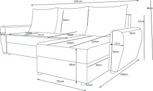 Sedací souprava DAKAR Sawana 05 / PU white