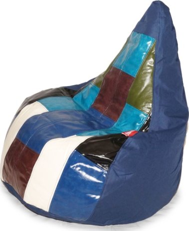 Sedací vak Colorful dark blue