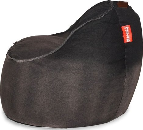 Sedací vak Jeans Chair black
