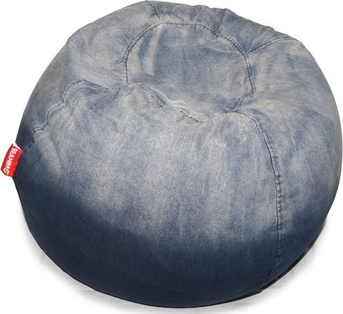 Sedací vak Jeans Round blue