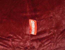 Sedací vak Rabbit Dark red