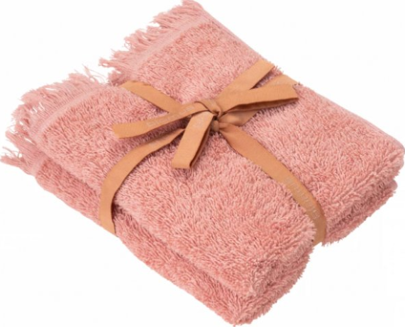 Set 2 ručníků FRINO Misty Rose 30x50 cm