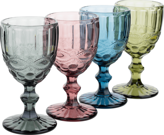 Set 4 sklenic na víno Glazi 240ml