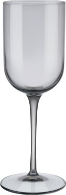 Set 4 vinných skleniček na bílé víno - šedá