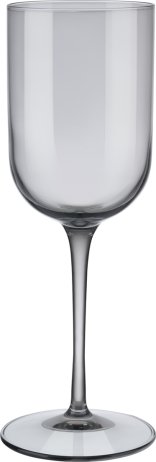 Set 4 vinných skleniček na bílé víno - šedá