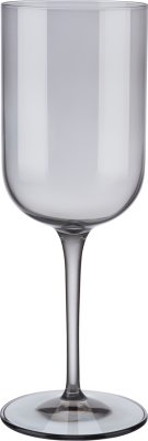 Set 4 vinných skleniček na červené víno - šedá