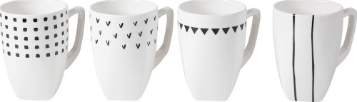 Set hrnků Grafico 280ml 4ks