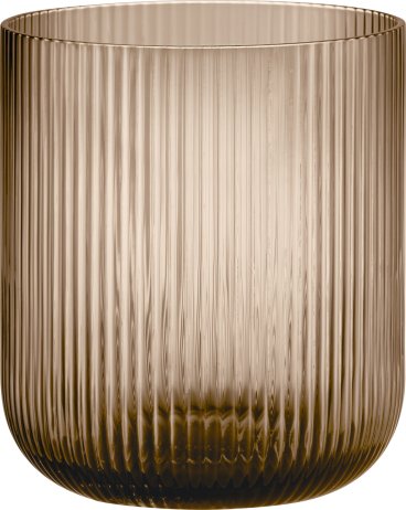 Skleněný svícen VEN Coffee 14cm