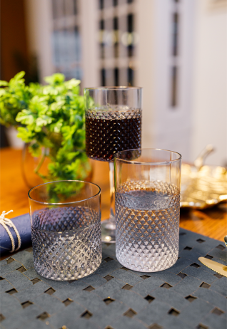 Sklenice na víno Bokaso 410 ml set 6 ks