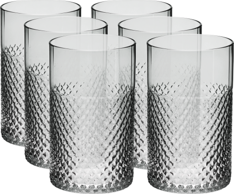 Sklenice na vodu Kaboso 520 ml set 6 ks
