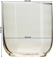 Sklenice na vodu Gabu 360 ml set 6 ks