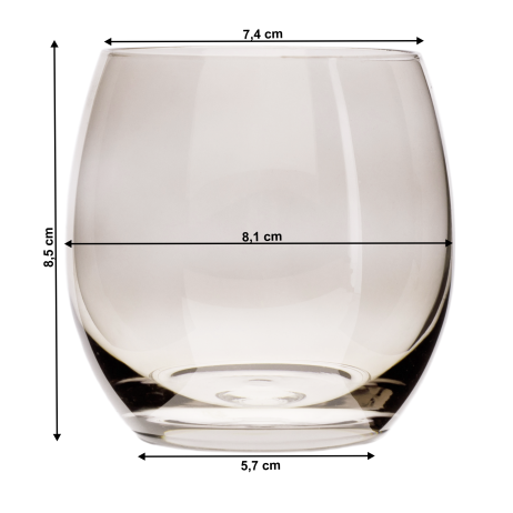 Sklenice na vodu Gabu 450 ml set 6 ks