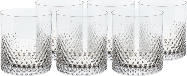 Sklenice na whisky Bokaso 360 ml set 6 ks