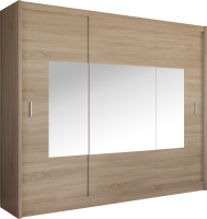Skříň s posuvnými dveřmi Armoire 250 dub sonoma